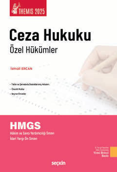 THEMIS – Ceza Hukuku Özel Hükümler İsmail Ercan