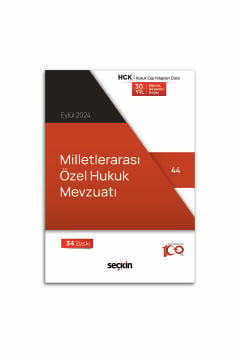 Milletlerarası Özel Hukuk Mevzuatı &#40;Cep Kitabı&#41; Seçkin Yayıncı