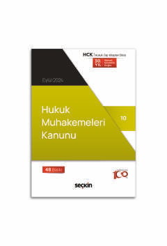 Hukuk Muhakemeleri Kanunu &#40;Cep Kitabı&#41; Seçkin Yayıncılık