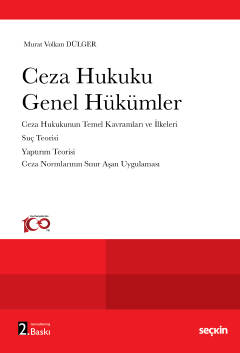 Ceza Hukuku Genel Hükümler Murat Volkan Dülger