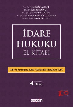 İdare Hukuku El Kitabı &#40;İİBF ve AMYO İçin&#41; Oğuz Sancakdar