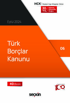 Türk Borçlar Kanunu &#40;Cep Kitabı&#41; Seçkin Yayıncılık