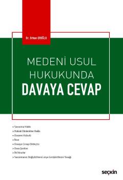 Medeni Usul Hukukunda Davaya Cevap Orhan Eroğlu