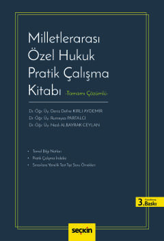 Milletlerarası Özel Hukuk Pratik Çalışma Kitabı – Tamamı Çözümlü – Den