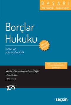 BAŞARI – Borçlar Hukuku Adli Hakimlik – Savcılık Sınavı Özge Şen