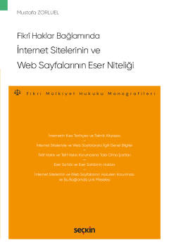 Fikrî Haklar Bağlamındaİnternet Sitelerinin ve Web Sayfalarının Eser N