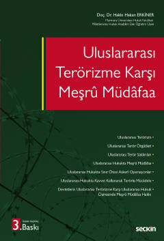 Uluslararası Terörizme Karşı Meşru Müdafaa Hakkı Hakan Erkiner