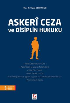 Askerî Ceza ve Disiplin Hukuku Olgun Değirmenci