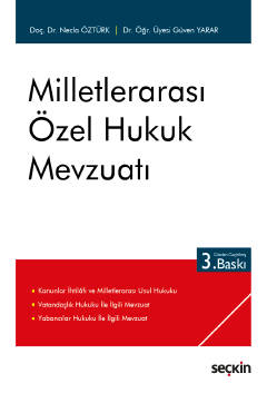 Milletlerarası Özel Hukuk Mevzuatı Necla Öztürk