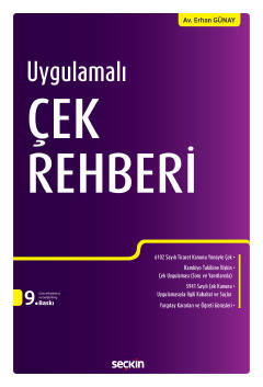 Uygulamalı Çek Rehberi Erhan Günay