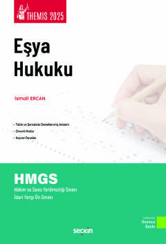 THEMIS – Eşya Hukuku Konu Kitabı Medeni Hukuk II İsmail Ercan