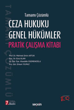 Tamamı ÇözümlüCeza Hukuku Genel Hükümler Pratik Çalışma Kitabı Mehmet 