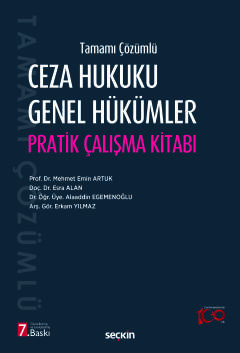 Tamamı ÇözümlüCeza Hukuku Genel Hükümler Pratik Çalışma Kitabı Mehmet 