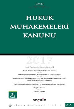 Hukuk Muhakemeleri Kanunu / LMD–2A Libra Mevzuat Dizisi Çilem Bahadır