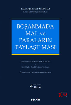 Boşanmada Mal ve Paraların Paylaşılması Filiz Berberoğlu Yenipınar