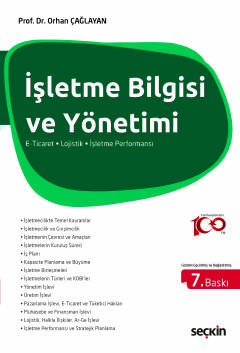 İşletme Bilgisi ve Yönetimi E–Ticaret ¦ Lojistik ¦ İşletme Performansı