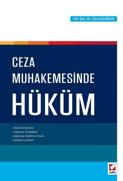 Ceza Muhakemesinde Hüküm Günal Kurşun