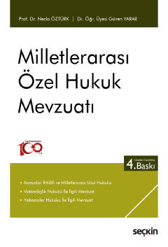 Milletlerarası Özel Hukuk Mevzuatı Necla Öztürk