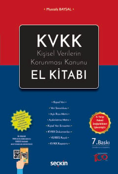 KVKK – Kişisel Verilerin Korunması KanunuEl Kitabı Mustafa Baysal