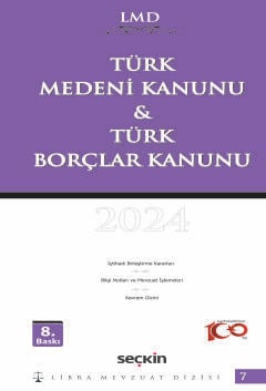 Türk Medeni Kanunu &#38; Türk Borçlar Kanunu / LMD–7 Libra Mevzuat Diz