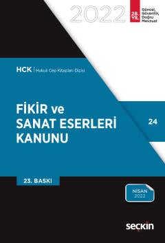 Fikir ve Sanat Eserleri Kanunu &#40;Cep Kitabı&#41; Seçkin Yayıncılık