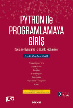 Python İle Programlamaya Giriş Kavram – Uygulama – Çözümlü Problemler 