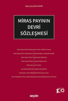 Miras Payının Devri Sözleşmesi Büşra Çalışkan Demir