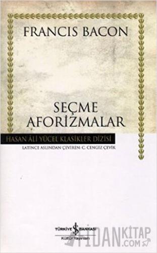 Seçme Aforizmalar Francis Bacon