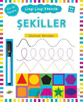 Şekiller 4 Yaş ve Üstü - Çizgi Çizgi Etkinlik Kolektif