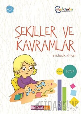 Şekiller ve Kavramlar Etkinlik Kitabı (48 Ay ve Üzeri) - Mavi Çember O