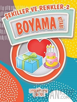 Şekiller ve Renkler 2 Boyama Kitabı Bilgenur Çorlu