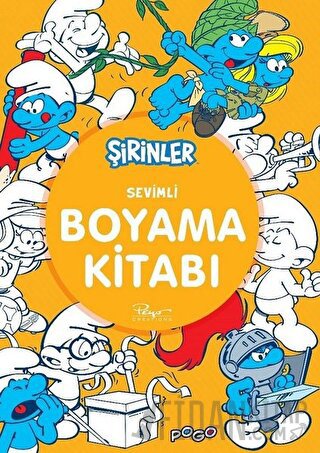 Sevimli Boyama Kitabı - Şirinler Kolektif