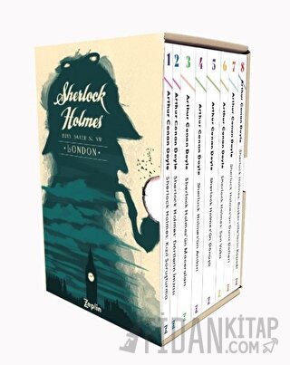 Sherlock Holmes Seti (8 Kitap Takım) Sir Arthur Conan Doyle