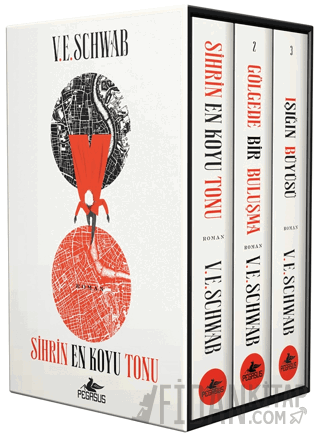 Sihrin Tonları Üçlemesi Kutulu Özel Set (3 Kitap) V. E. Schwab