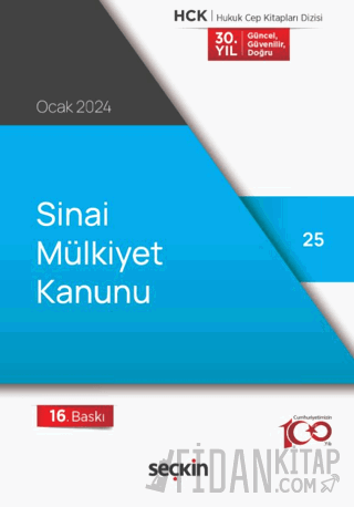 Sınai Mülkiyet Kanunu &#40;Cep Kitabı&#41; Seçkin Yayıncılık