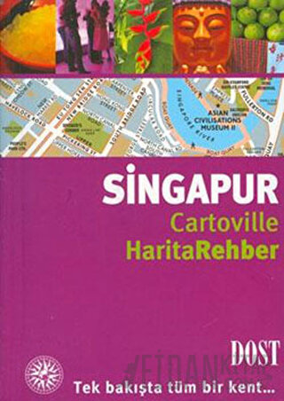 Singapur Cartoville Harita Rehber Amy Van