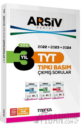 Son 3 Yıl Arşiv Serisi Tıpkı Basım Fasikül Çıkmış Sorular Tamamı Vİdeo