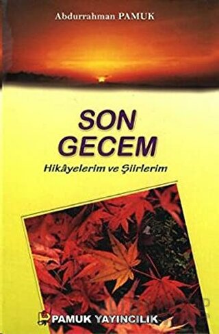 Son Gecem - Hikayelerim ve Şiirlerim (Kültür-003) Abdurrahman Pamuk