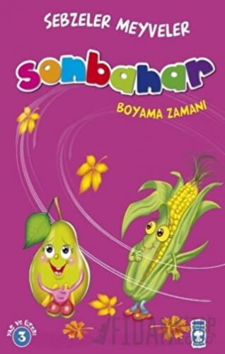 Sonbahar Boyama Zamanı - Sebzeler Meyveler Gökhan Gülkan