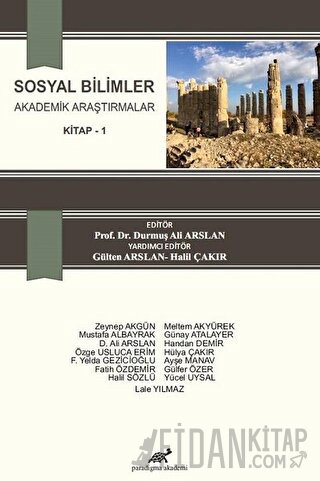 Sosyal Bilimler Akademik Araştırmalar Kitap 1 Kolektif