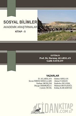 Sosyal Bilimler Akademik Araştırmalar Kitap 5 Kolektif