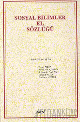 Sosyal Bilimler El Sözlüğü (Ciltli) Erhan Arda