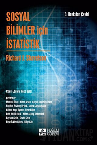 Sosyal Bilimler İçin İstatistik Richard J. Shavelson