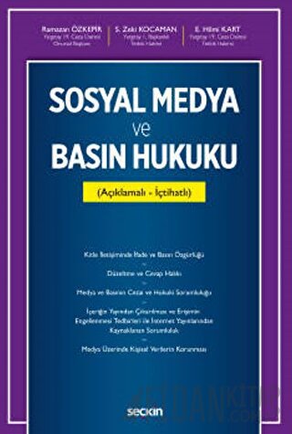 Sosyal Medya ve Basın Hukuku (Ciltli) Ramazan Özkepir