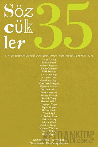 Sözcükler Dergisi Sayı: 35 Ocak - Şubat 2012