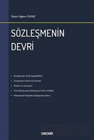 Sözleşmenin Devri Gizem Yağmur Yılmaz