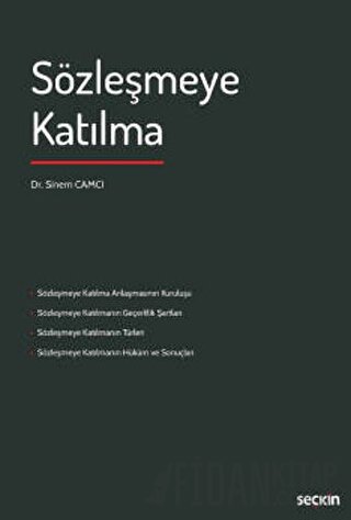 Sözleşmeye Katılma Sinem Camcı