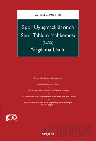 Spor UyuşmazlıklarındaSpor Tahkim Mahkemesi &#40;CAS&#41;Yargılama Usu