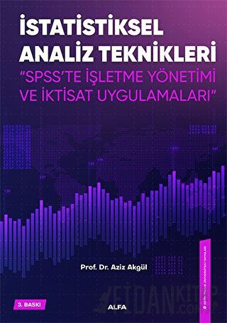 Statiksel Analiz Teknikleri Aziz Akgül