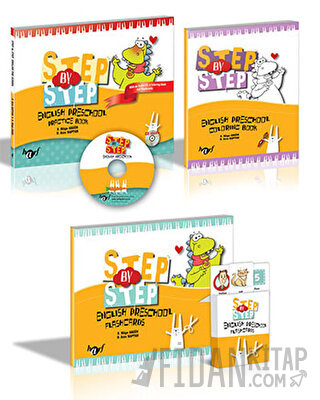 Step By Step English Preschool Practice Book Set D. Arzu Kaptan